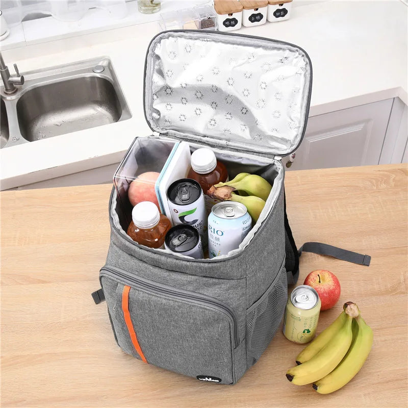 Versatile Insulated Lunch Bag with Waterproof Insulation | 18L Capacity for Fresh Meals 3