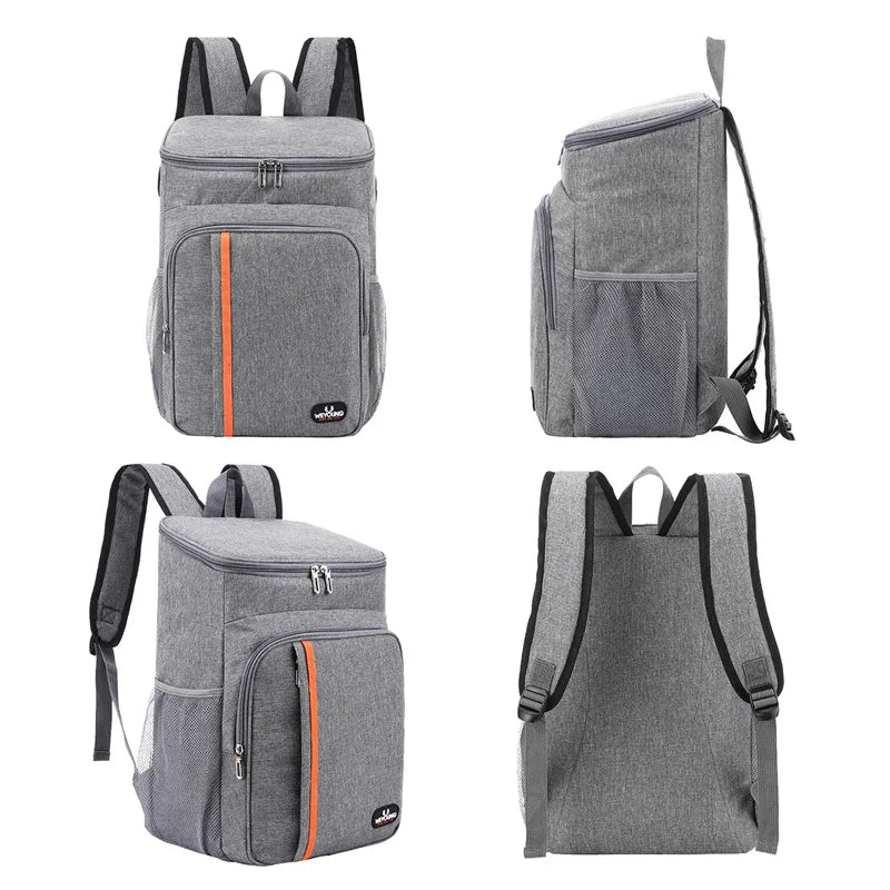 Versatile Insulated Lunch Bag with Waterproof Insulation | 18L Capacity for Fresh Meals 4