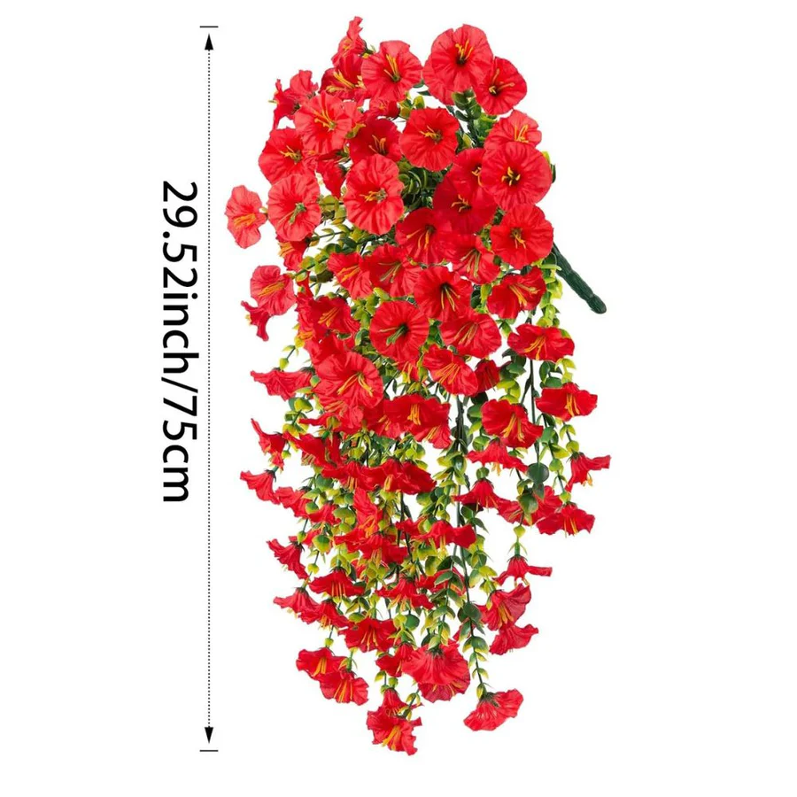 Vibrant Artificial Vines for Room Decor with UV Protection | Lifelike Floral Accents for Indoor & Outdoor Use 6