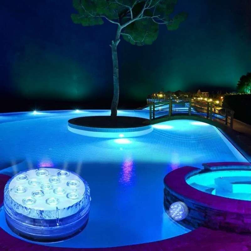 Vibrant Submersible LED Pool Light with Remote Control & 16 Color Options | Perfect for Swimming Pools, Fountains, and Aquariums 4