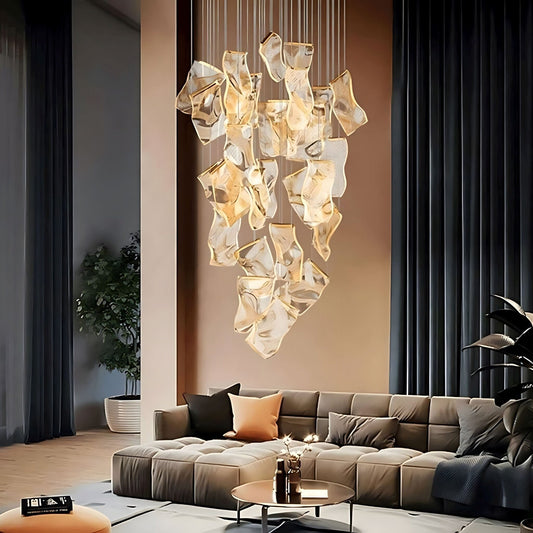 Zephyr Collection | Modern Chandelier Light with Adjustable Brightness | Elegant Design for Any Room 0