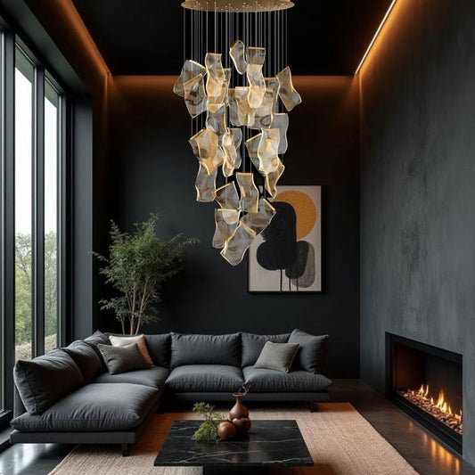 Zephyr Collection | Modern Chandelier Light with Adjustable Brightness | Elegant Design for Any Room 1