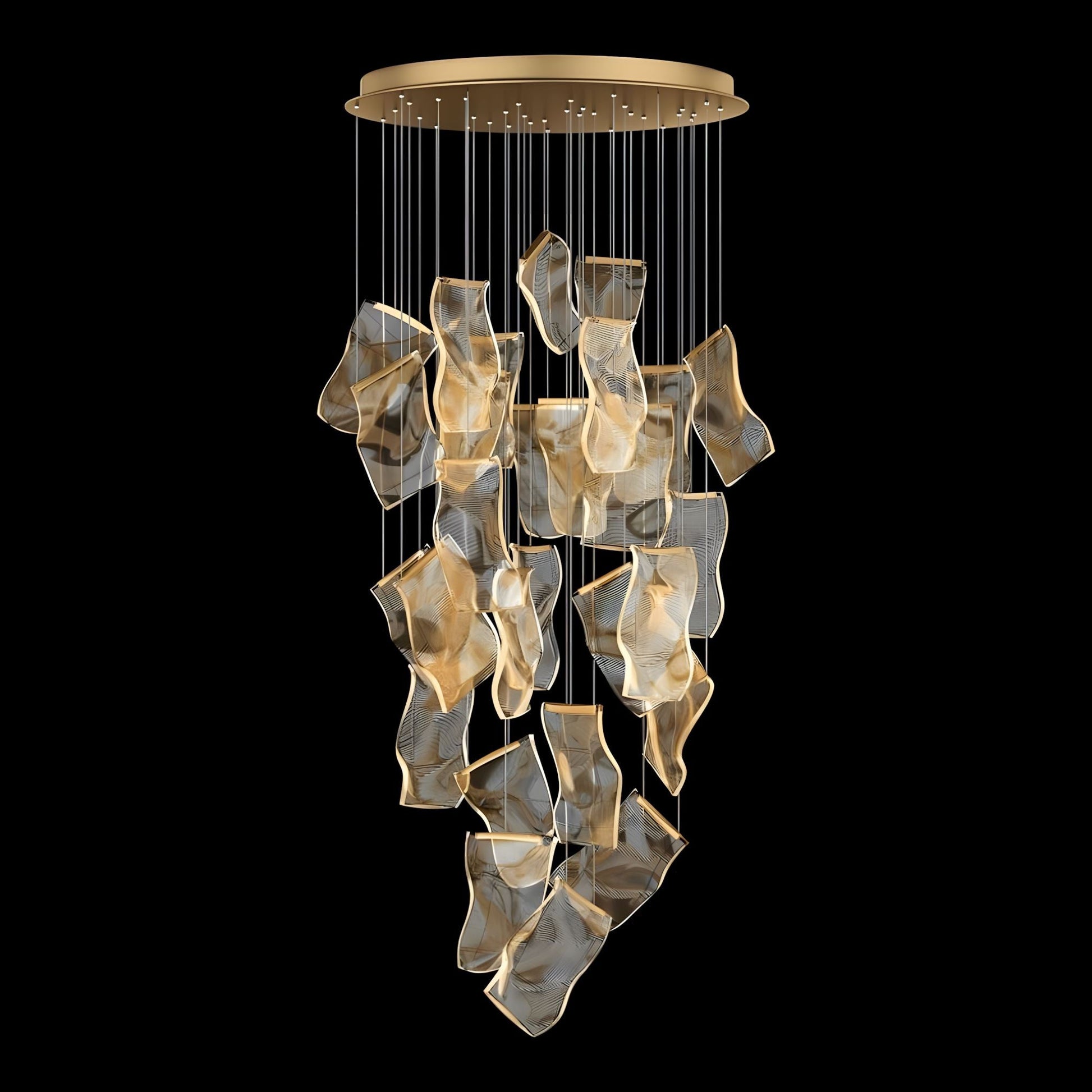 Zephyr Collection | Modern Chandelier Light with Adjustable Brightness | Elegant Design for Any Room 5