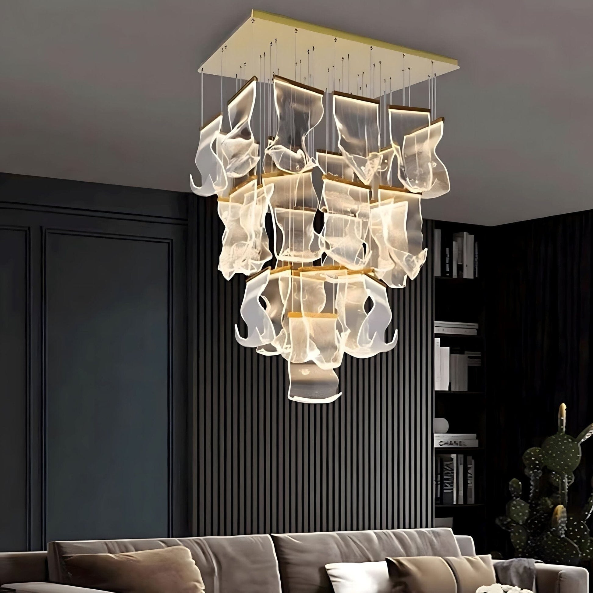 Zephyr Collection | Modern Chandelier Light with Adjustable Brightness | Elegant Design for Any Room 7