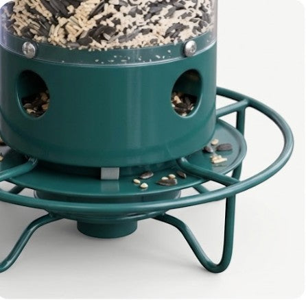 Squirrel Defender | Squirrel Proof Bird Feeder with Weight-Activated Perch | Durable Metal Design for Uninterrupted Bird Feeding